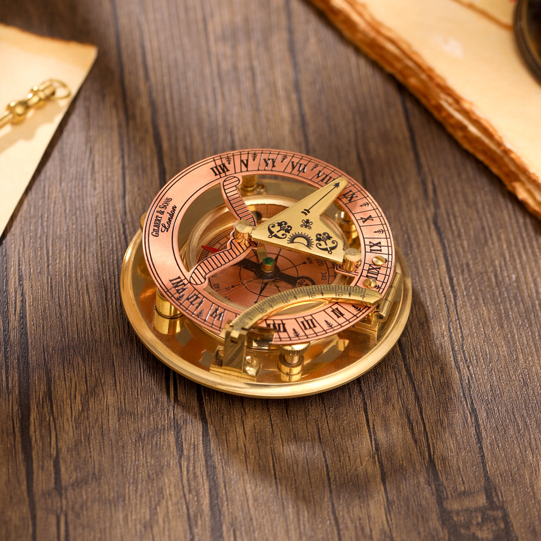 Ancient Tech Copper Compass