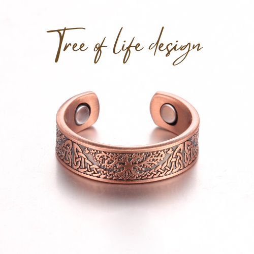 Pure Copper Magnetic Therapy Ring