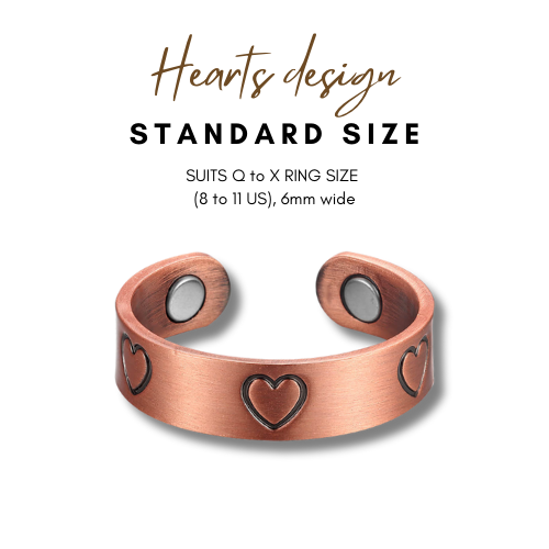 Pure Copper Magnetic Therapy Ring