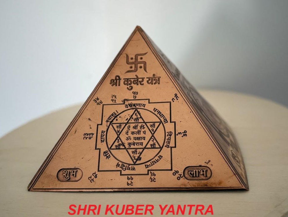 Copper Yantra Pyramid