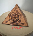 Copper Yantra Pyramid